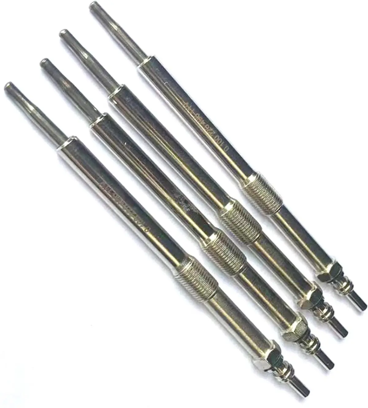 Glow Plug Set (4 Pieces) For Ssangyong Actyon Sports 2.0 2.7 2006-2009 1