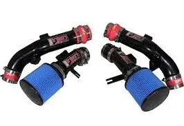 2010-2012 Nissan Gtr 3.8 Turbo Injen Dual Short Ram Intake (Includes Upper Intercooler Piping) 1
