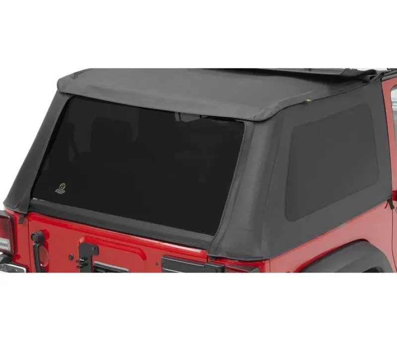 Bestop Window Set Black Diamond (Rear): Jeep Wrangler Jk 2007-2018 3.6L/3.8L V6 1
