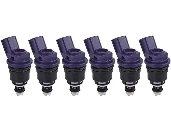 Genuine 370Cc 375Cc Fuel Injectors X 6 For Rb25det 1