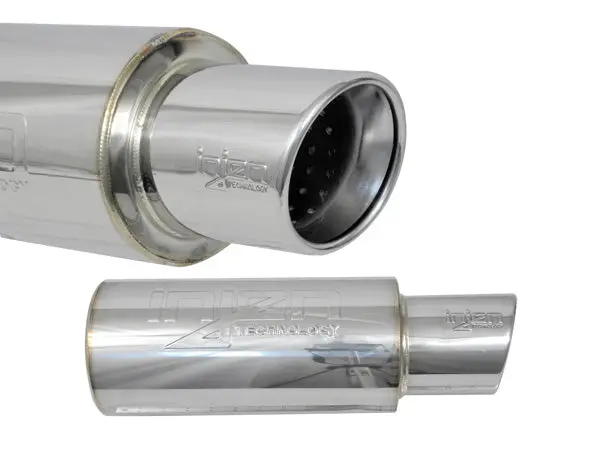 Injen Universal Muffler 2 3/8" Inlet 4" Tip 1
