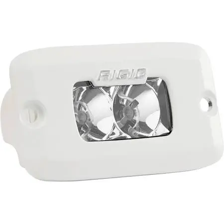 Rigid Industries Marine Sr-M Pro Flush Mount Amber Led Flood Light 1