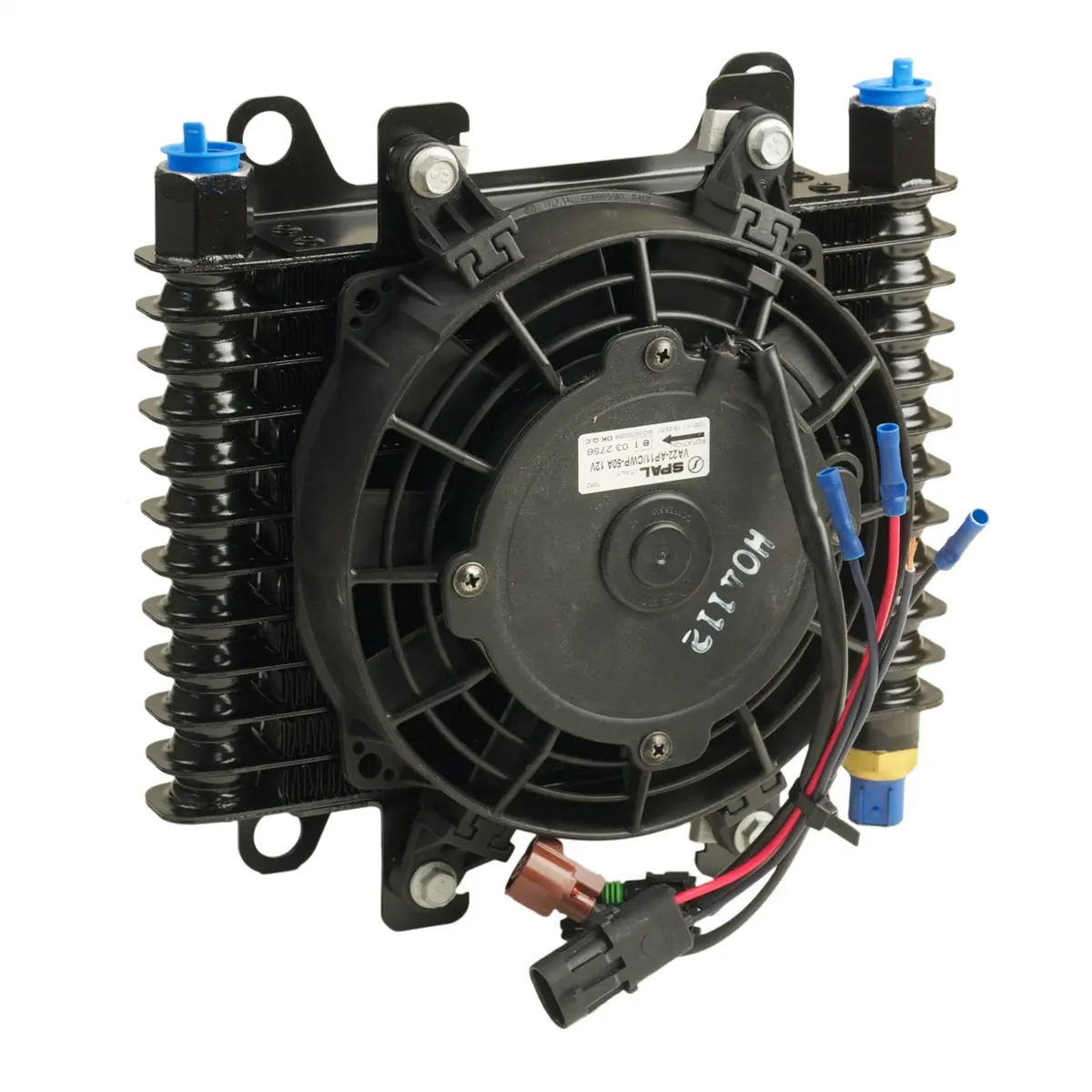 B&M 70298 Cooler Medium Hi Tek Cooling System With Fan 350 Cfm Rating 1