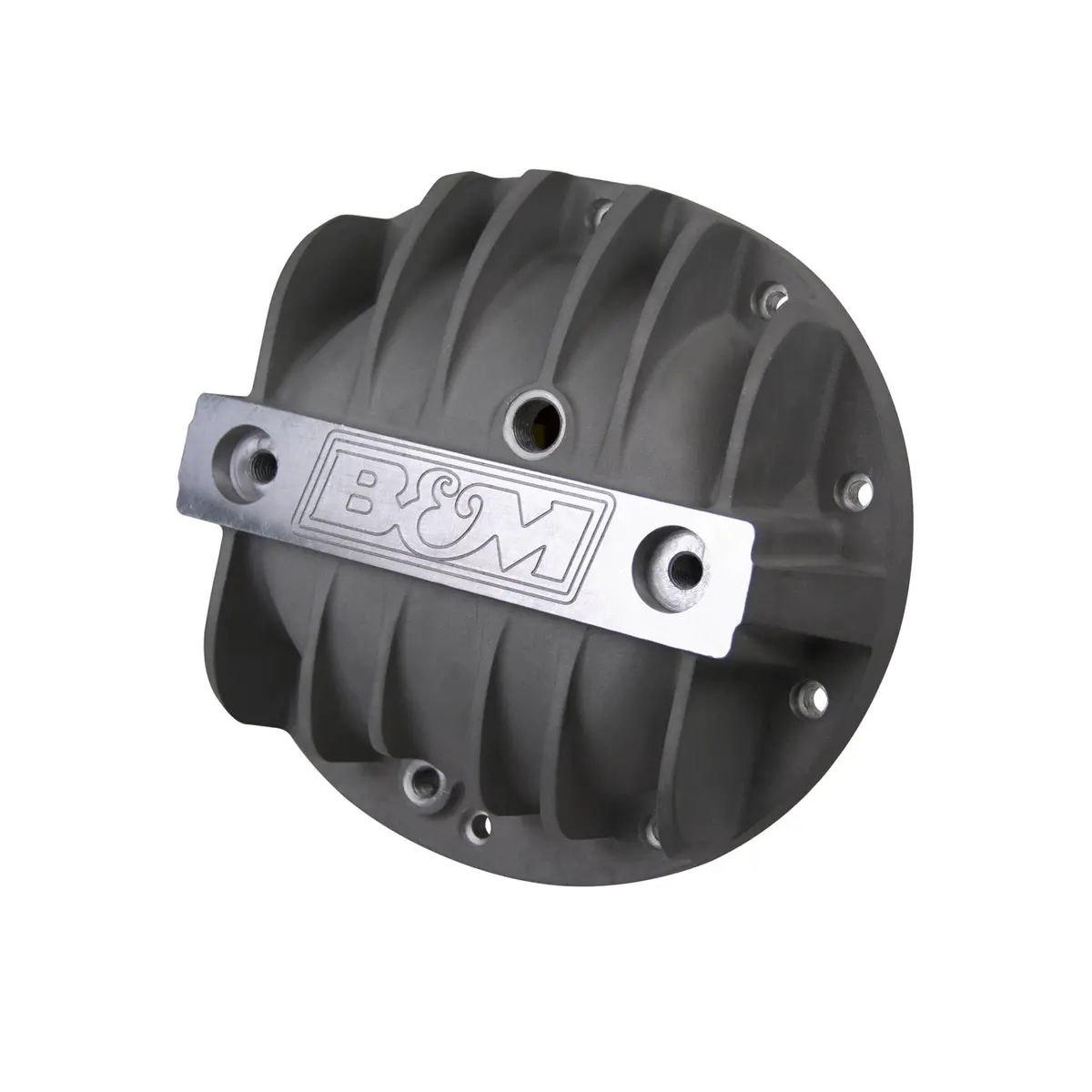 B&M 70502 Cast Aluminum Differential Cover For Gm 8.2" 8.5" & 8.6" 10 Bolt 1