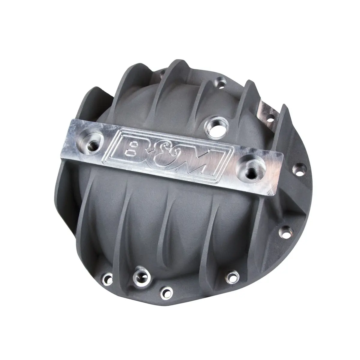 B&M 70504 Cast Aluminum Differential Cover For Gm 8.875" 12 Bolt Truck 1