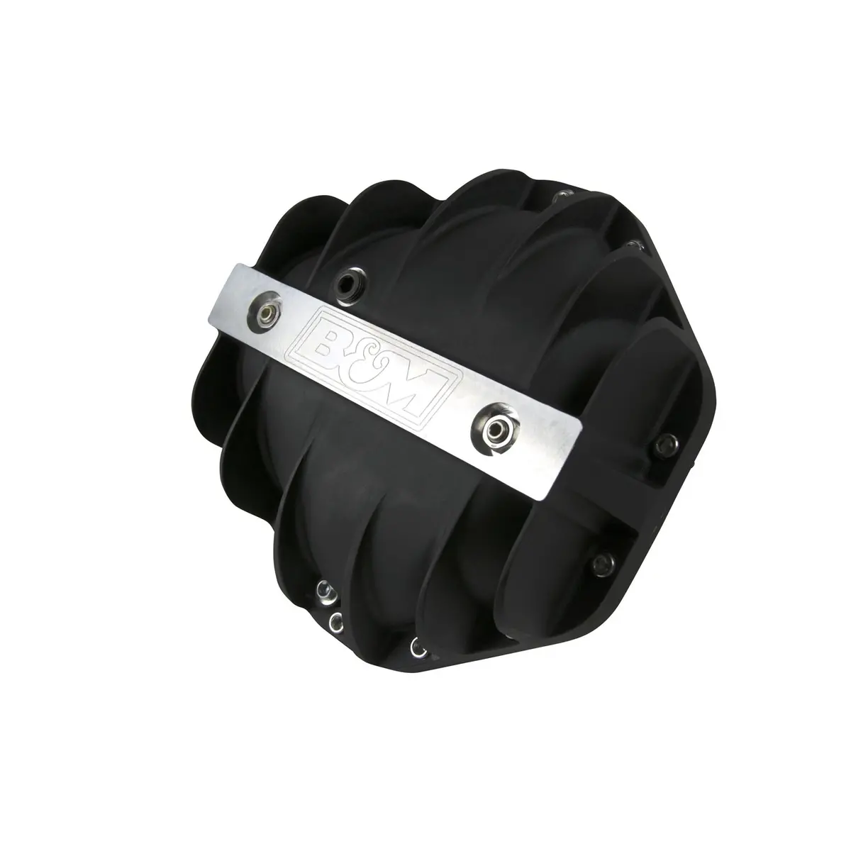 B&M 71501 Cast Aluminum Differential Cover For Gm 10.5" 14 Bolt - Black 1