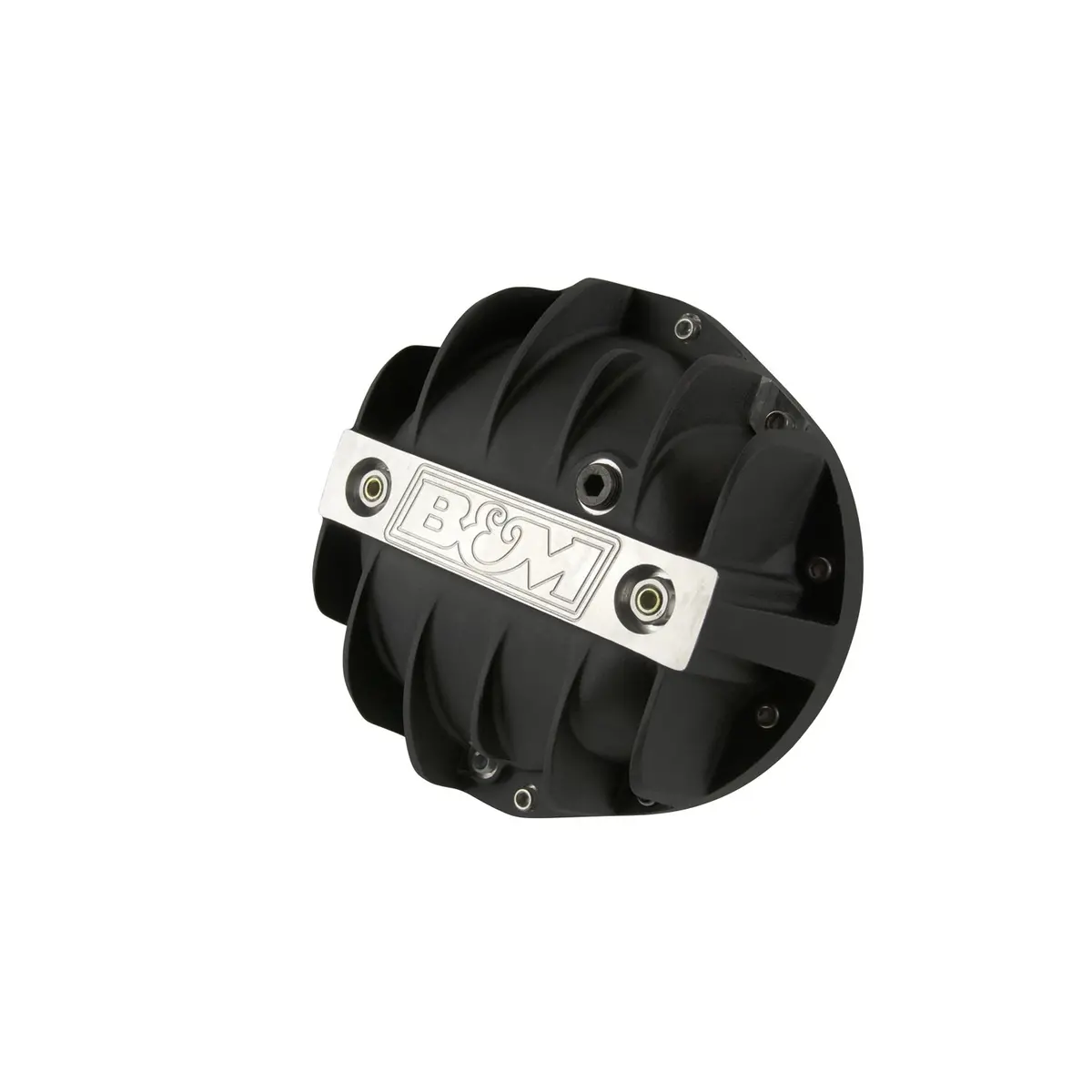 B&M 71504 Cast Aluminum Differential Cover For Gm 8.875" 12 Bolt Truck - Black 1