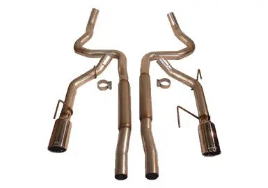2005-2009 Ford Mustang Gt 4.6 V8 + 5.4 Gt500 W/ Factory Rear Valance Roush Performance Enhanced Sound Cat Back Exhaust 1