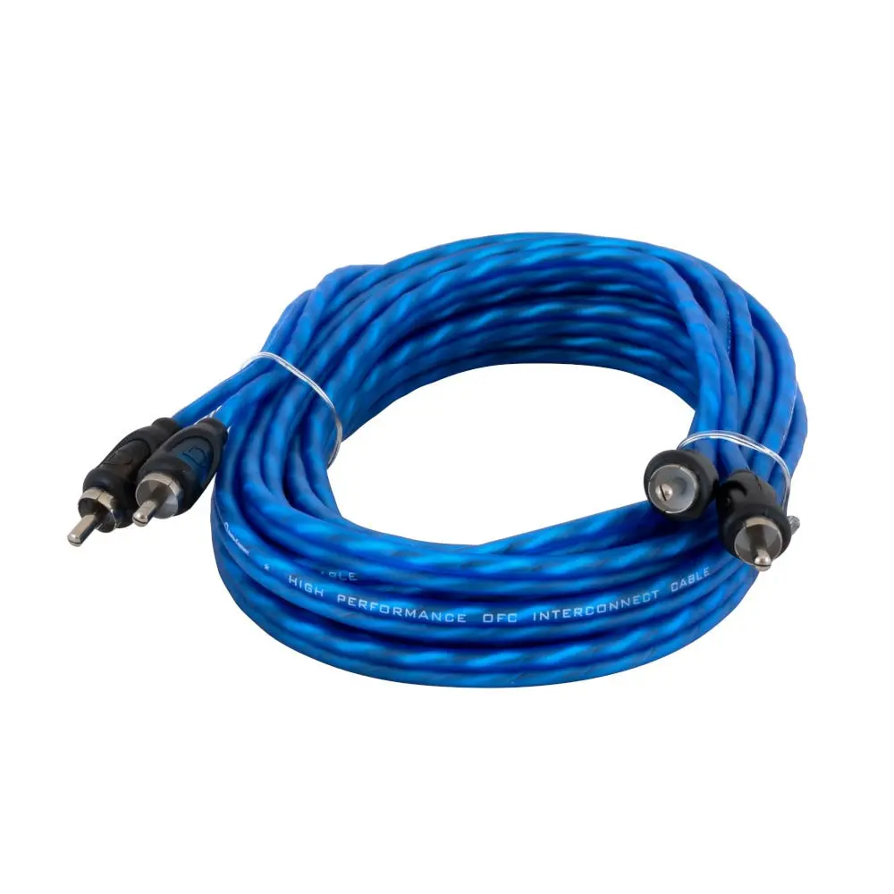Auto-Connect Ac-Rcal11 1M 2-Channel Twisted Rca Cable 1