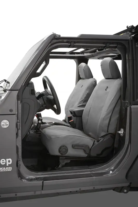 Bestop Front Seat Covers Charcoal (Front): Jeep Wrangler Jl 2018-2025 2.0L / 3.6L 1