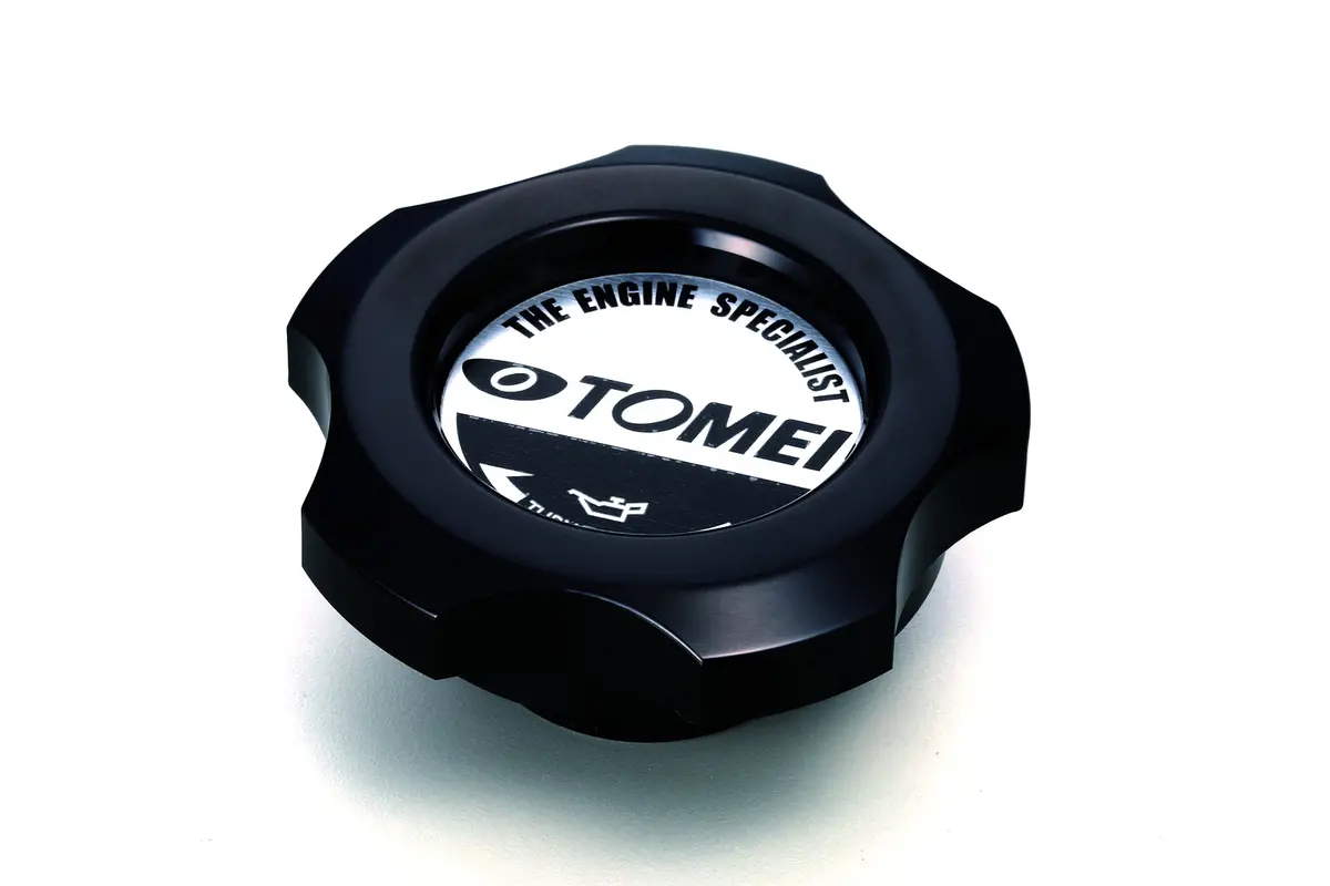*Genuine* Tomei Oil Filler Cap For Mitsubishi Evo 4 5 6 7 8 9 4G63 Black Alumite 1