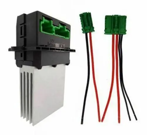 Blower Heater Motor Resistor & Loom For Citroen C2 C3 C5 Peugeot 207 406 Nissan 1