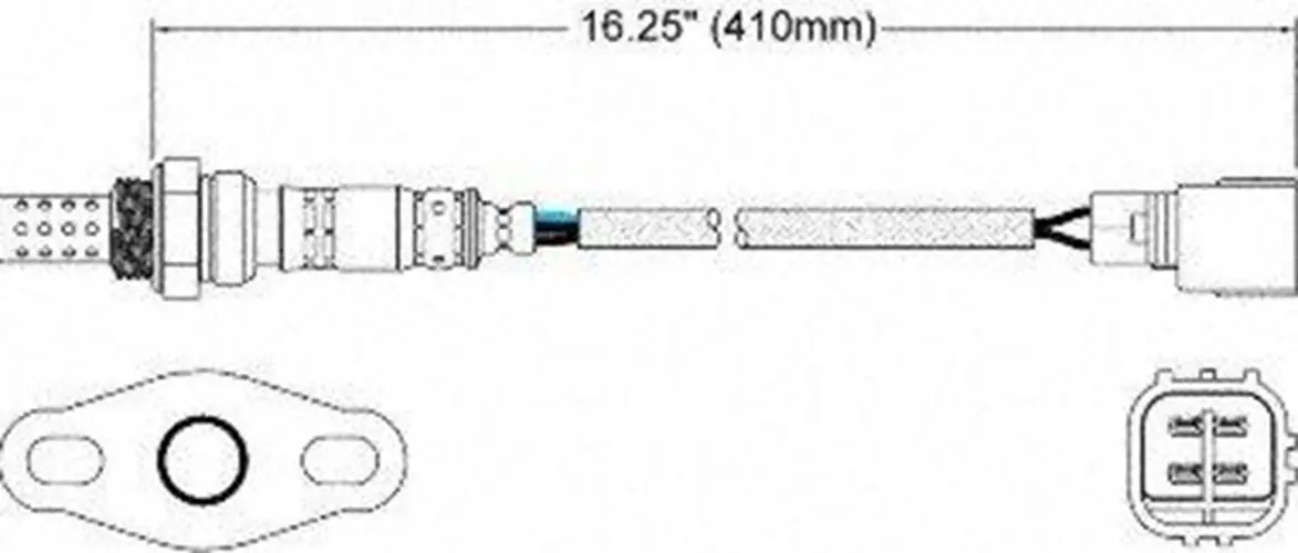 O2 Oxygen Sensor For Toyota 89465-80044 2
