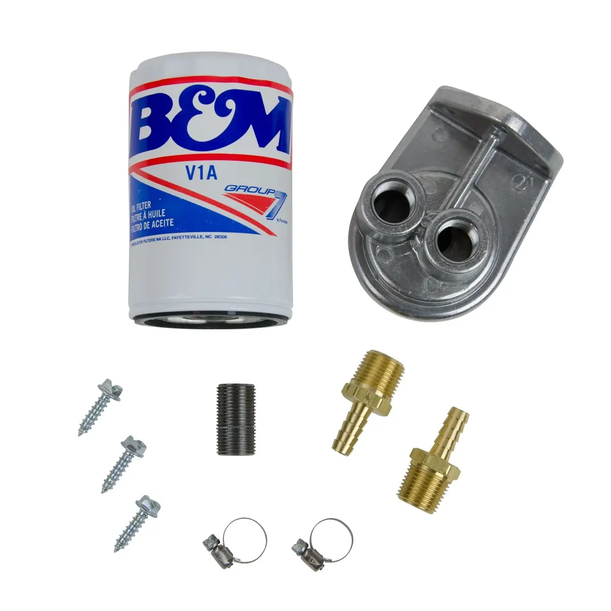 B&M 80277 Remote Transmission Filter Kit 1