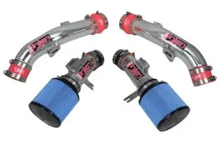 2010-2012 Nissan Gtr 3.8 Turbo Injen Dual Short Ram Intake (Includes Upper Intercooler Piping) 1
