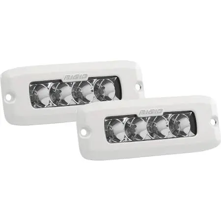 Rigid Industries Marine Sr-Q Pro Flush Mount Led Flood Light (Pair) 1