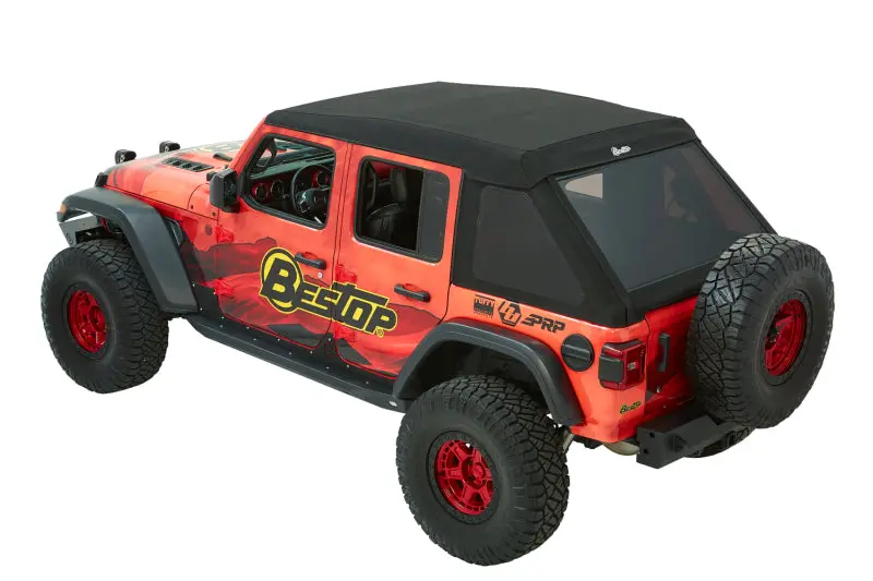 Bestop Trektop Ultra Soft Top (4-Door): Jeep Wrangler Jl 2018-2025 2.0L/3.6L 1
