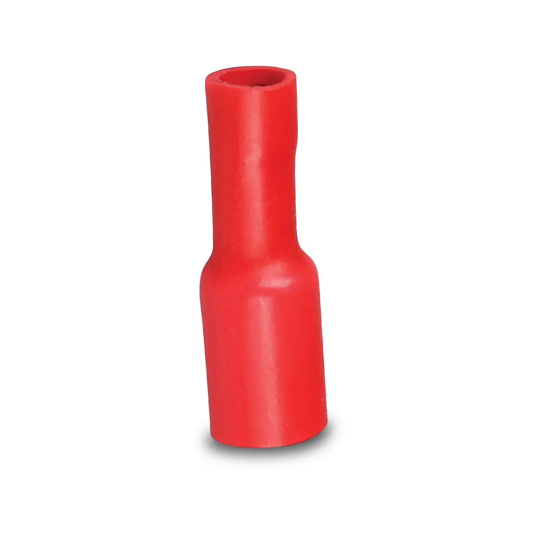 Hella 8522 | Crimp Terminal | Female Bullet Red Terminal Entry 3Mm Vinyl 100 Pce 2