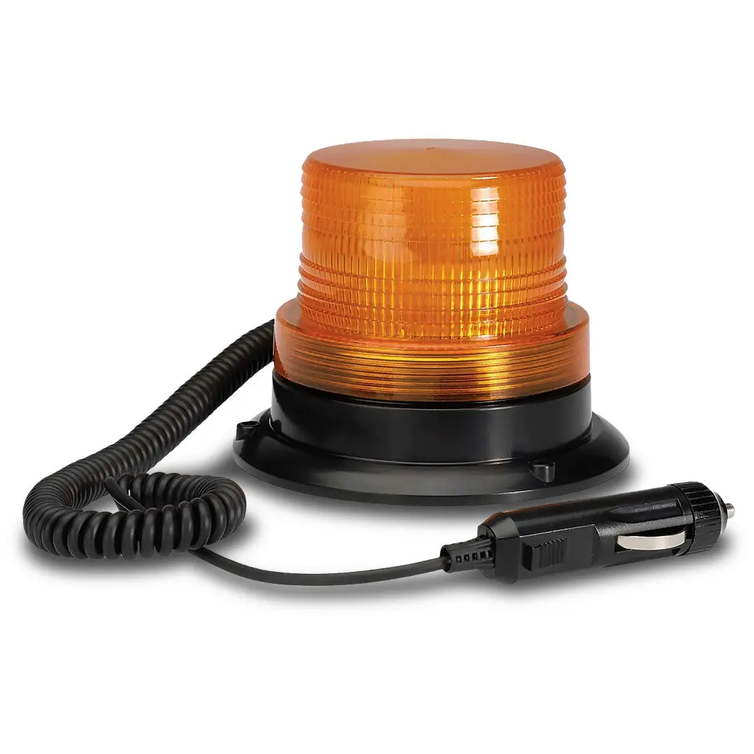 Narva 85369A Guardian Led Quad Flash Strobe/Beacon Amber 12-80V 2.5M Spiral Cord 1