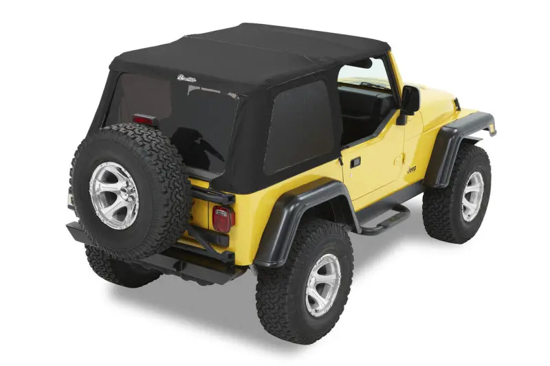 Bestop A-Top Trektop Black Diamond Tinted Windows (F&R): Jeep Wrangler Tj 1997-2006 4.0L / 2.5L 1