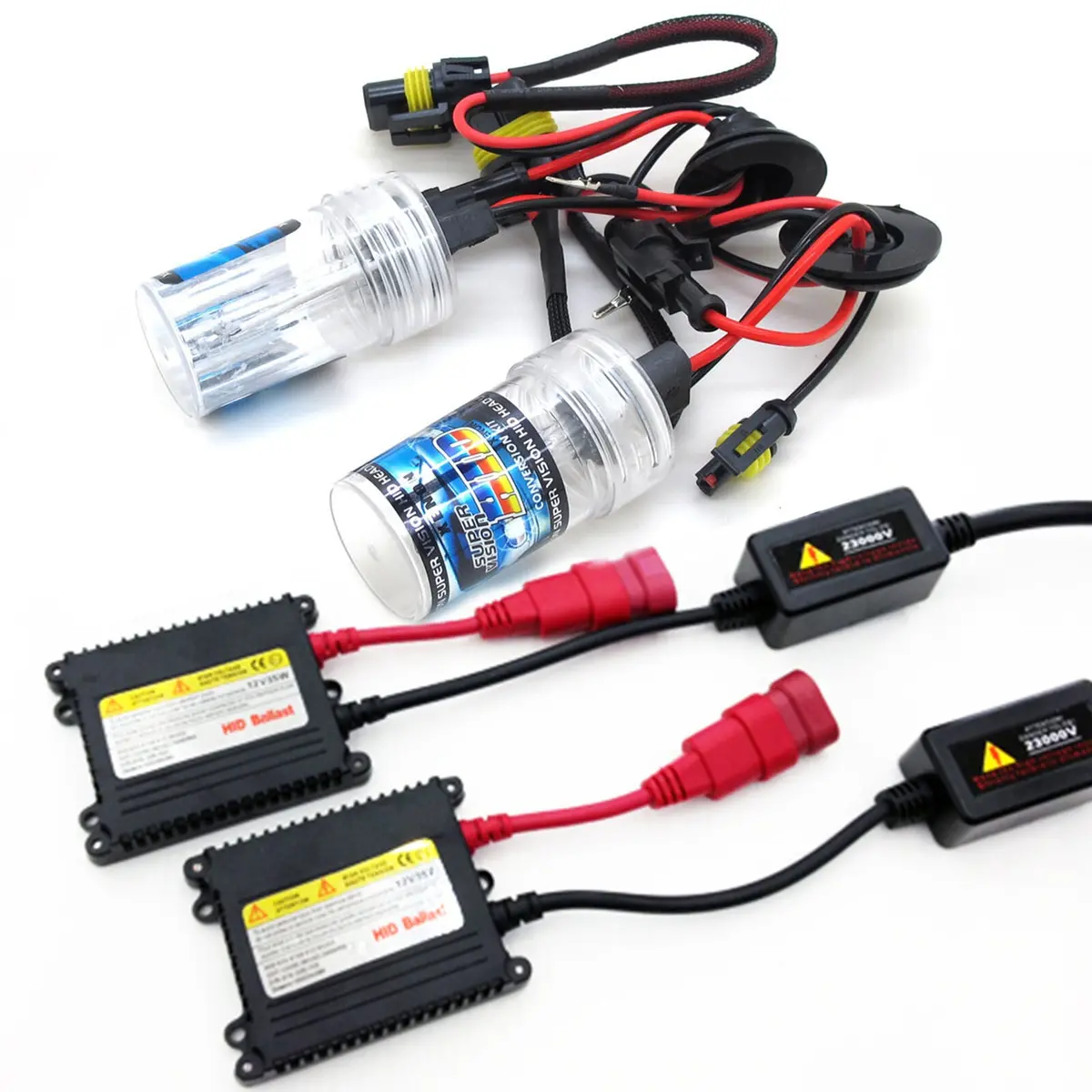Xenon Hid Conversion Kit 9005 Hb3 - Premium Ballast - 6000K 1