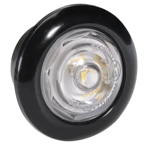 Narva 90222Bl 9-33V Model 2 Led Front End Outline Marker Lamp Black/Chrome Grommets 1