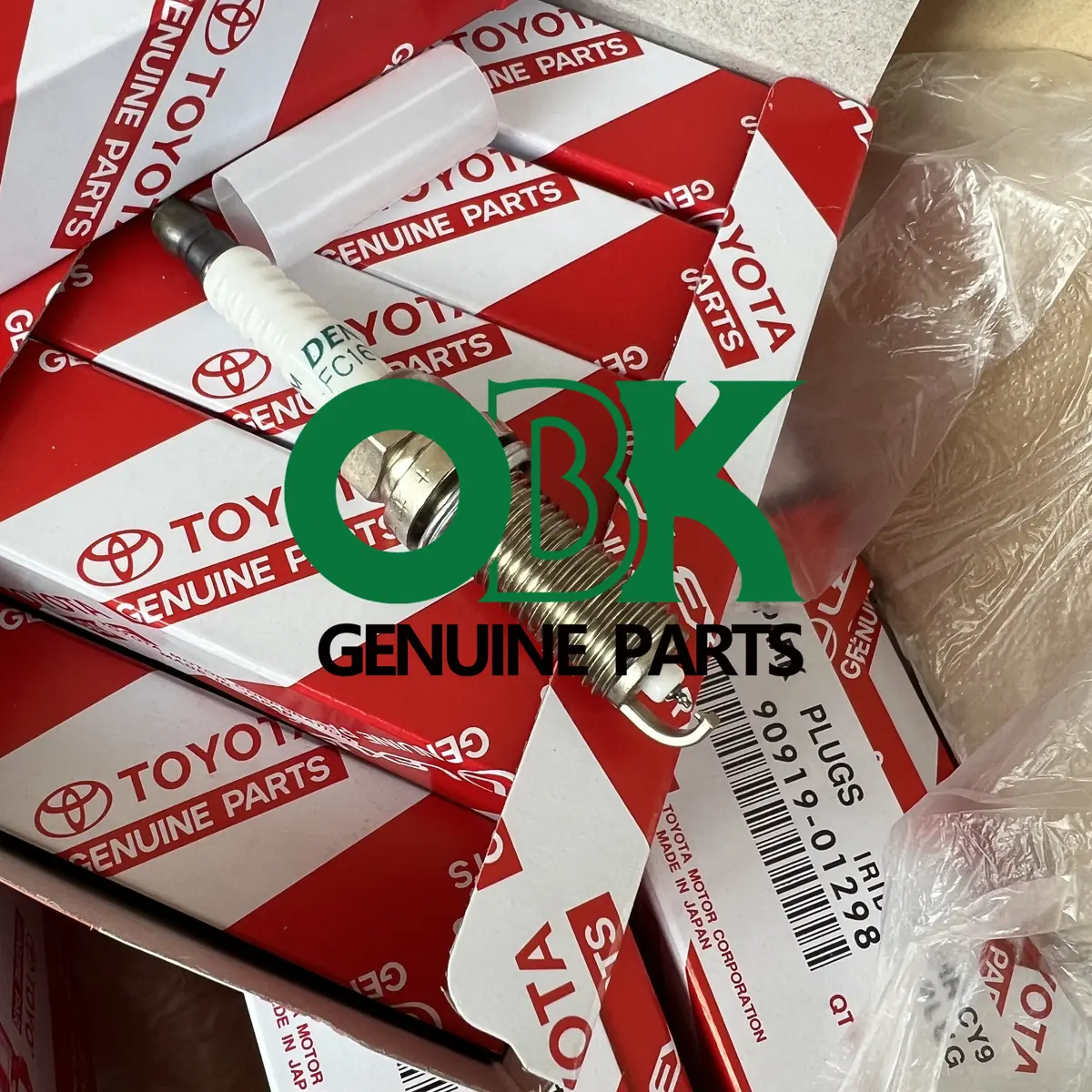 Toyota 90919-01298 Genuine Iridium Spark Plug - 4Pcs 1