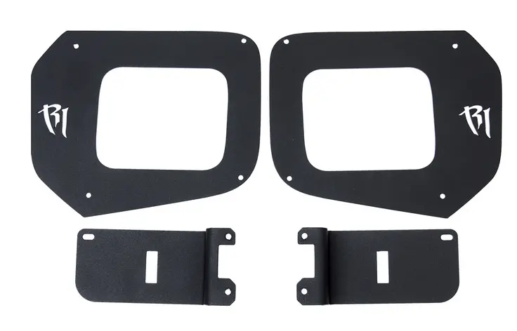 2016-2017 Toyota Tacoma Led Fog Light Mounting Brackets By Rigid Industries 1