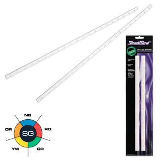 Streetglow 12" Led Strips (Red Pair) 1