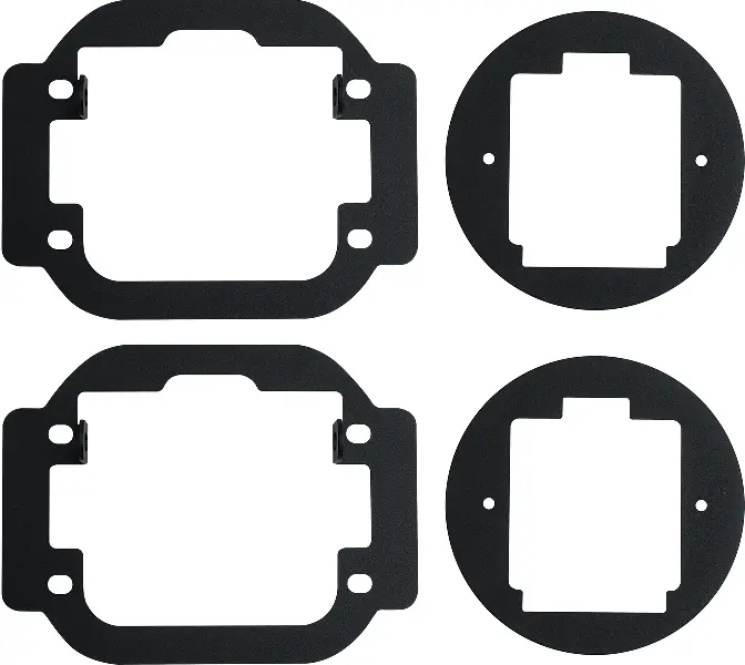 2016-2017 Nissan Titan Led Fog Light Mounting Brackets By Rigid Industries 1