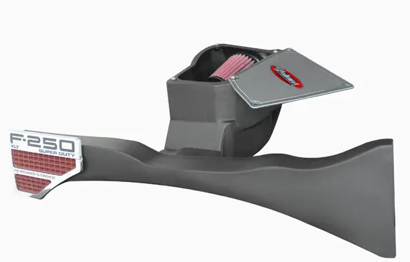 2008-2010 Ford F-250 F-350 F-450 (6.4 Diesel Models) Volant Cold Air Intake (Includes Fender Well Scoop) 1