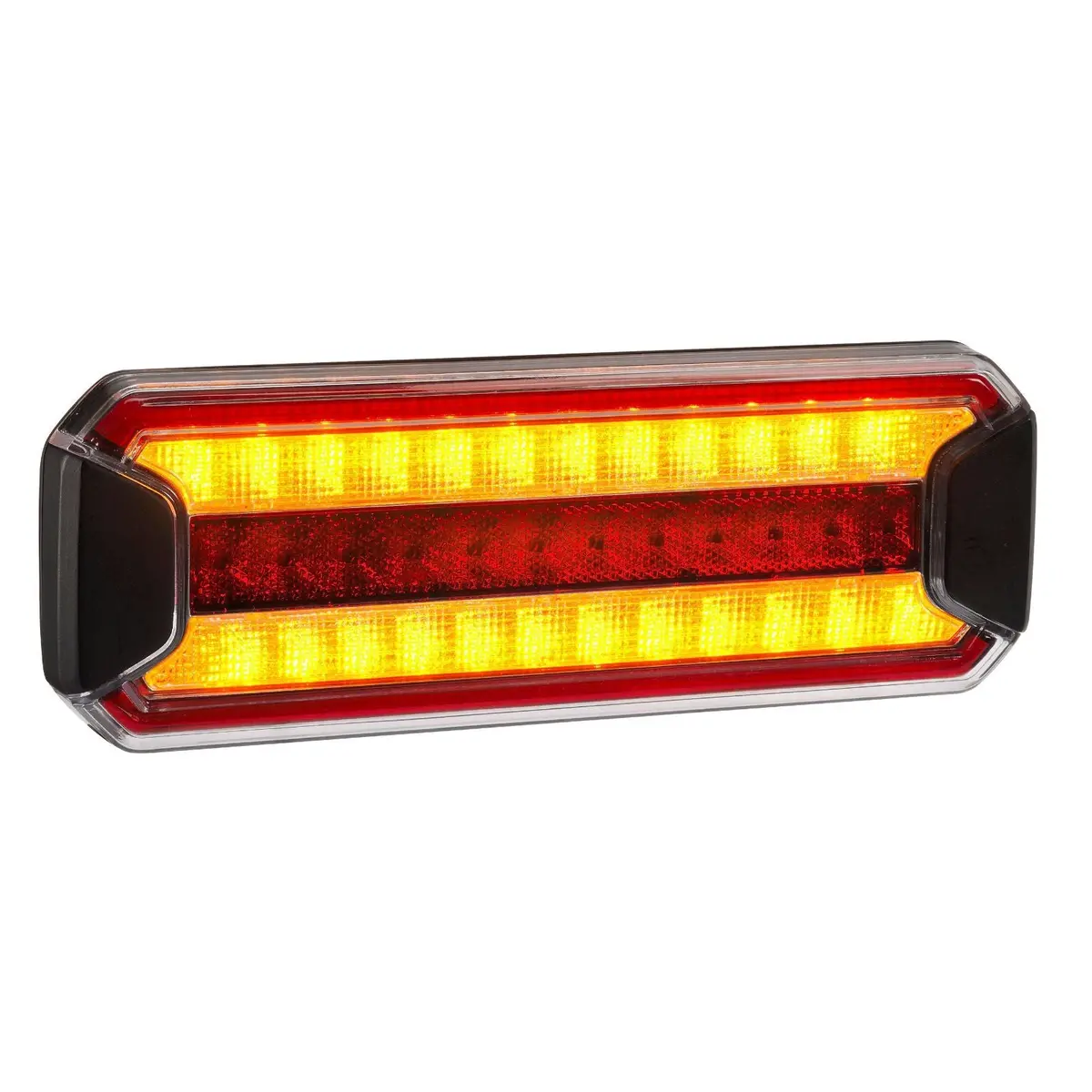 Narva 97202 Model 72 Rear Stop/Tail/Indicator Lamp With In-Built Retro Reflector, With 0.5M Of Cable 1
