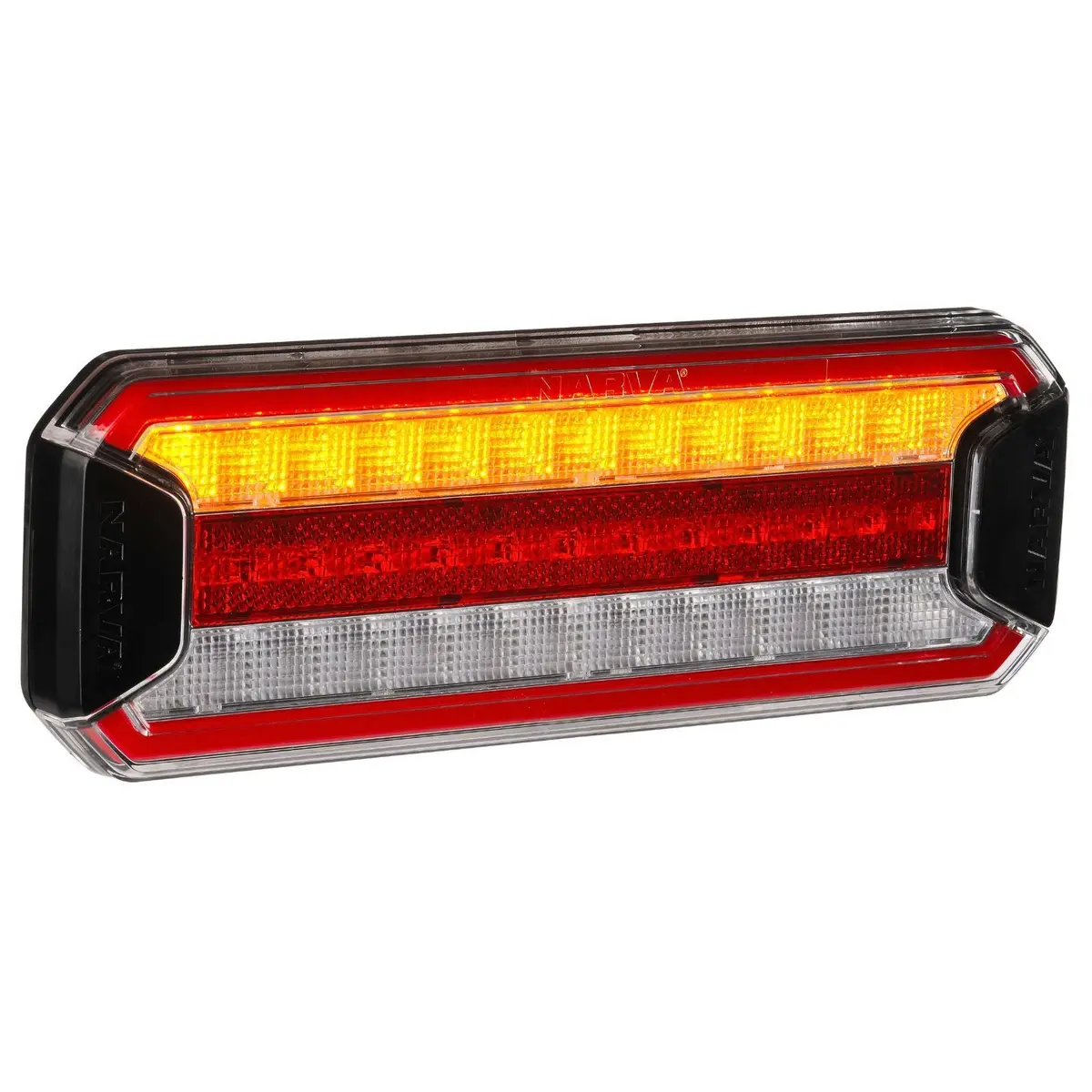 Narva 97210 Model 72 Rear Stop/Tail/Indicator/Reverse Lamp With In-Built Retro Reflector, With 0.5M Of Cable 2