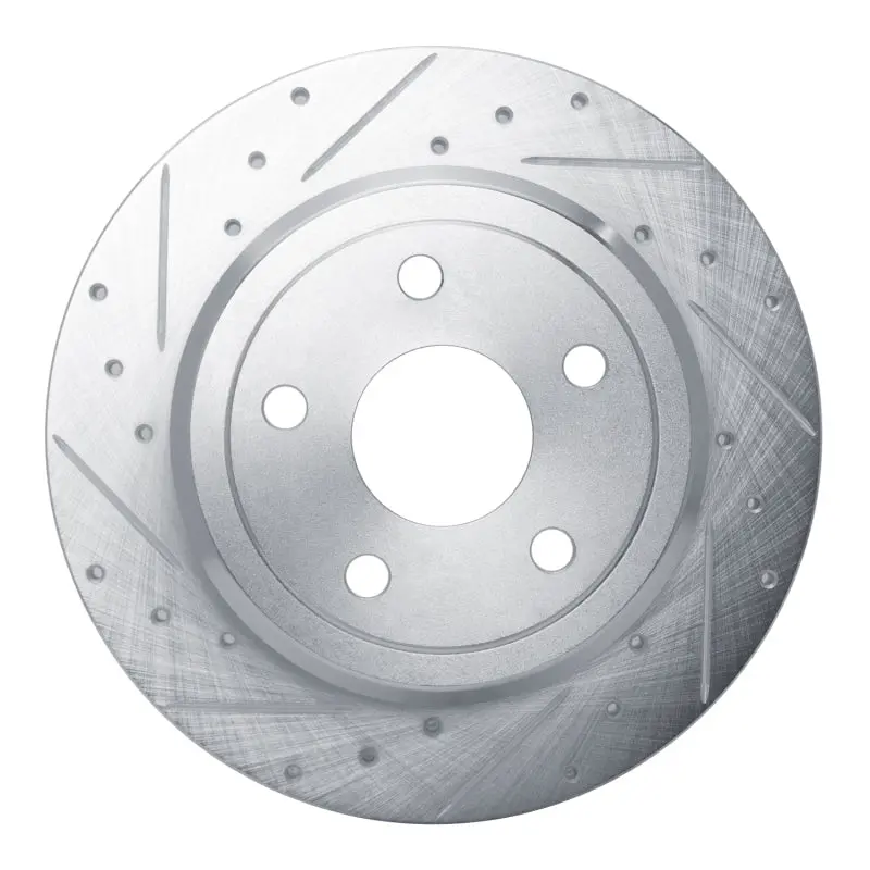 R1 Concepts Drilled & Slotted Brake Rotor (Rear): Dodge Durango 2011-2026 1