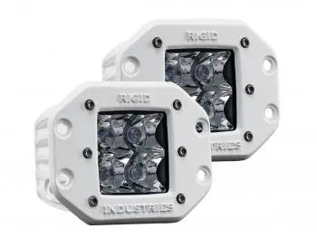 Rigid Industries Marine Series Flush Mount Dually Led Spot Light (Pair) 1
