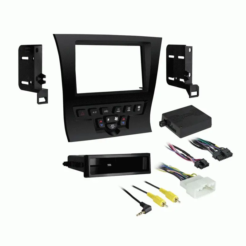 Metra Mt99-6525B Radio Replacement Matte Black Facia Kit Suit Chrysler 300 Ld 2011 - 2014 1