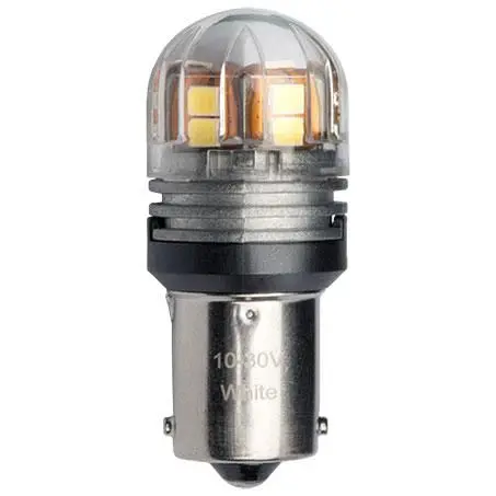 J.W. Speaker 990140 Led Bayonet Globe 12/24V 21W Ba15s - 2 Pce 1