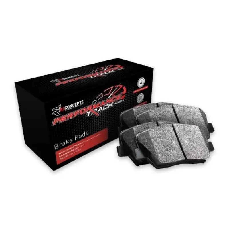 R1 Concepts Front Track/Street Brake Pads: Fits Jeep Grand Cherokee / Dodge Durango 2011-2026 3.6L / 5.7L 1