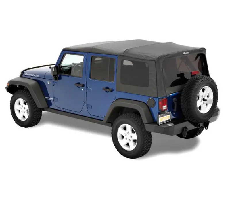 Bestop Supertop Black Diamond (F&R): Jeep Wrangler Jk 2007-2018 3.8L/3.6L 1