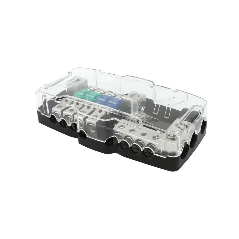 Dna Audio Aaf404 4-Way Mini Anl Fuses Distribution Block - Professional Electrical Distribution Solution 1