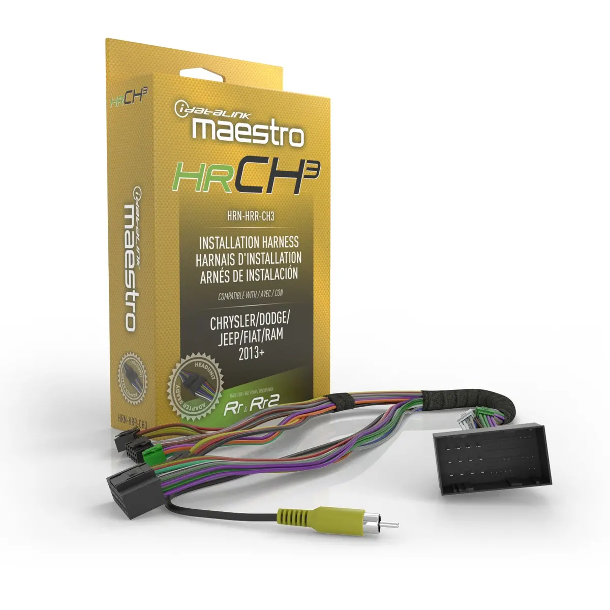 Idatalink Maestro Hrn-Hrr-Ch3 | Plug-N'-Play T-Harness For Ch3 Chrysler/Dodge/Jeep Vehicles With Hu Connectors 1