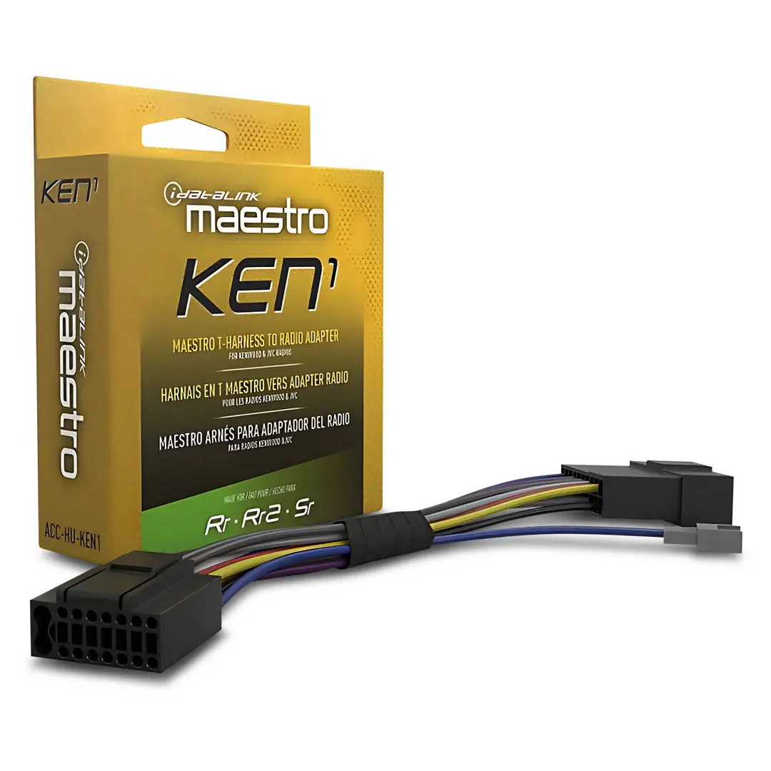 Idatalink Maestro Acc-Hu-Ken1 Head Unit Adapter Harness For Kenwood Radios (Ken1) 1