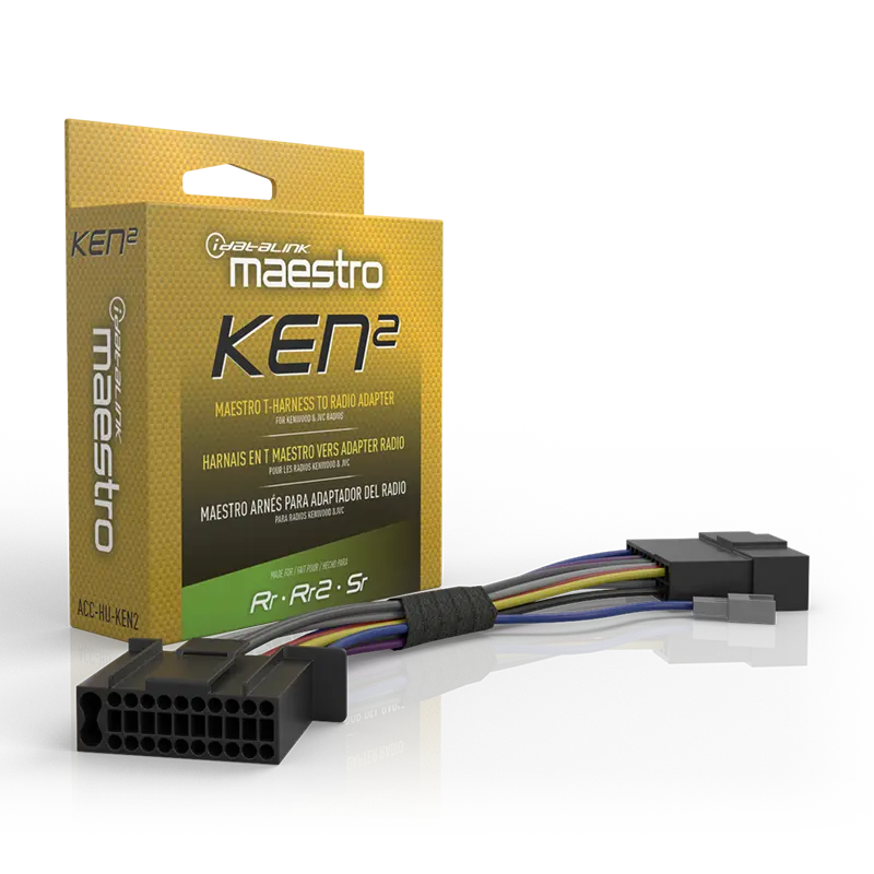Idatalink Maestro Acc-Hu-Ken2 | Head Unit Adapter Harness | For Kenwood Radios 1