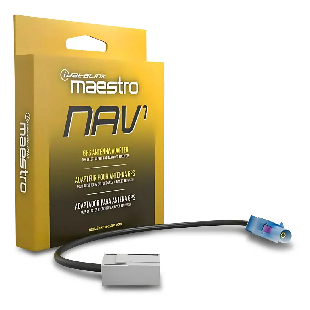 Idatalink Maestro Acc-Nav1 Gps Antenna Adapter Suit Select Alpine & Kenwood Receivers (Nav1) 1