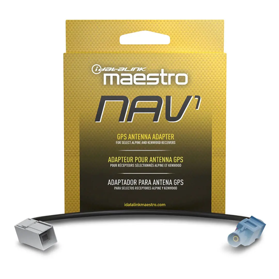 Idatalink Maestro Acc-Nav1 Gps Antenna Adapter Suit Select Alpine & Kenwood Receivers (Nav1) 2