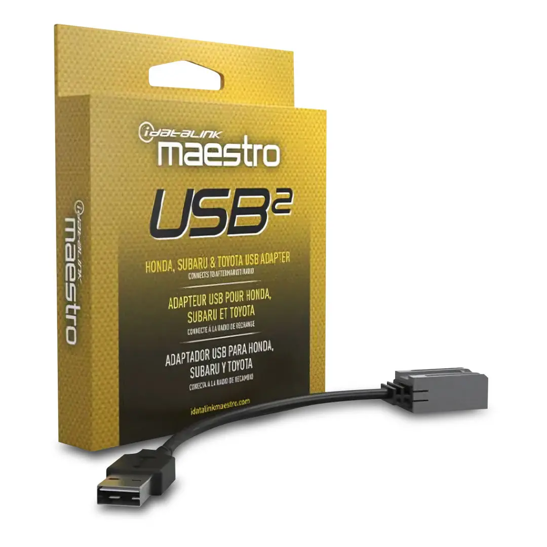Idatalink Maestro Acc-Usb2 Usb Adapter Cable Suit Honda/Subaru/Toyota Various Vehicles (Usb2) 1