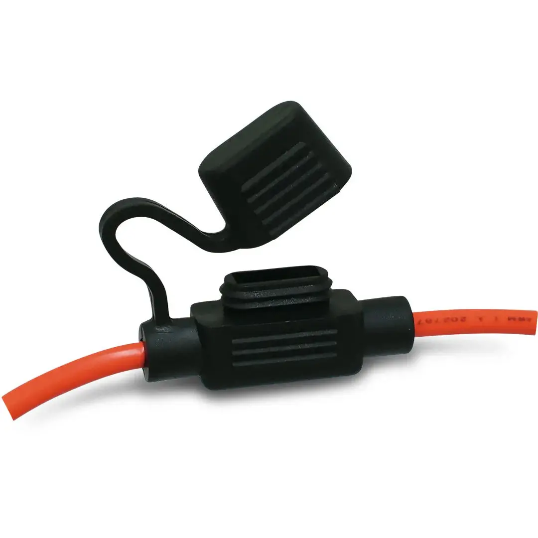Oex Acx1712 Mini Blade In Line Fuse Holder Black 1 Way Pack Of 10 1