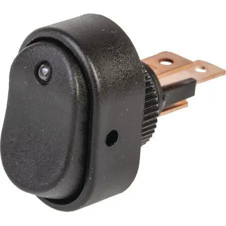 Oex Acx1973bl Rocker Switch Spst 12V Blue Illuminated – On/Off Surface Mount, 30A Contacts 1