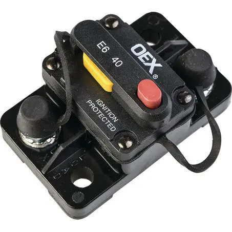 Oex Acx2084bl 40A Mini Manual Reset Circuit Breaker Type 3 Switchable 1