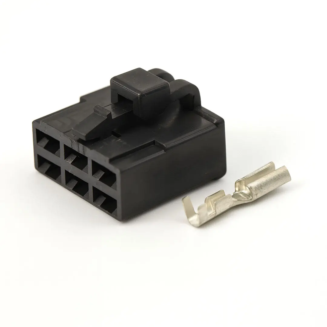 Oex Acx2690bk Qc Connector Female Black 6 Pole 20A 10 Pack 1
